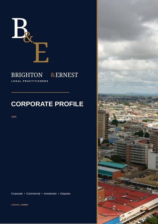 Corporate profile cover